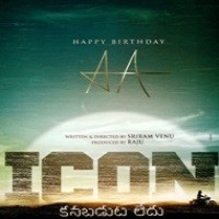 Icon Allu Arjun Movie Poster